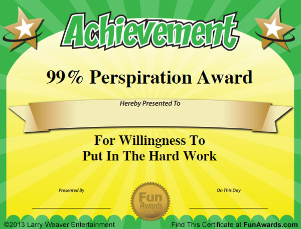 Teacher Appreciation Award