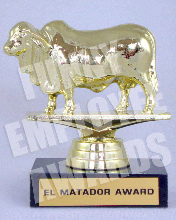 funny bull award