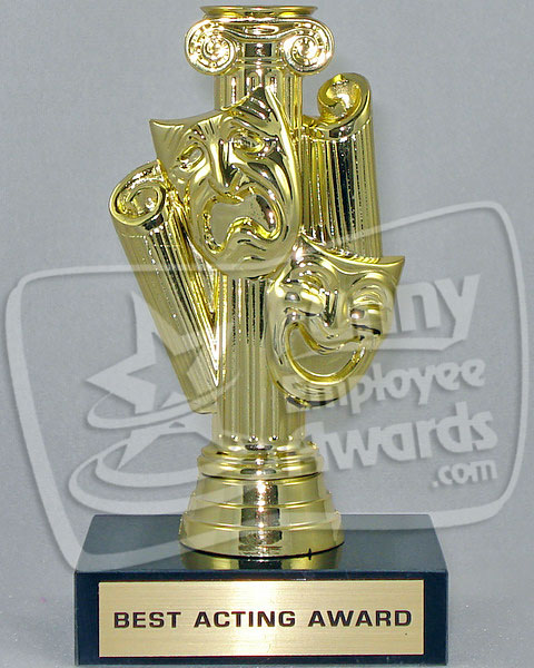 Best Acting Award Trophy