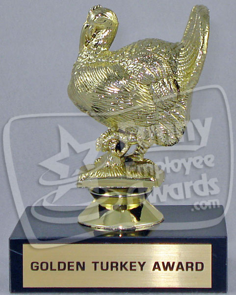 funny turkey trophy