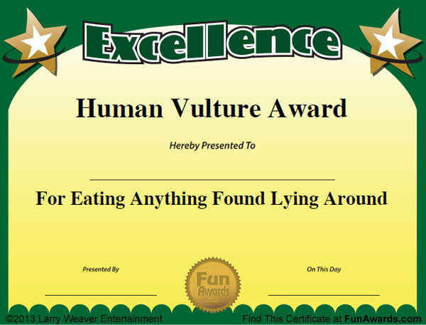 Humorous Awards