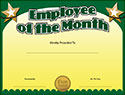 Employee of the Month Award