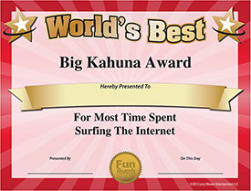 free printable award certificates