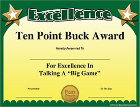 certificate of excellence