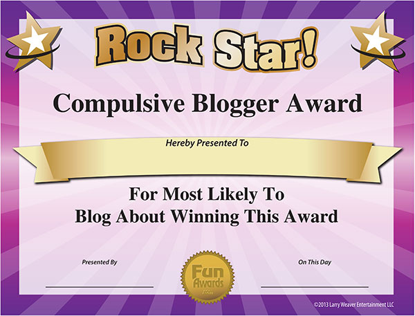 Blogger Award