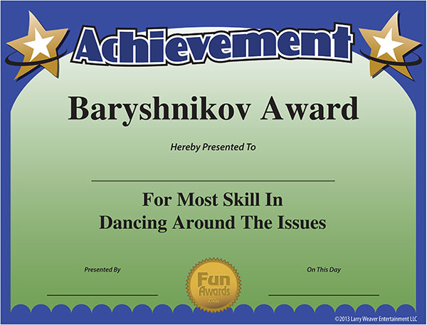 Fun Award Certificates