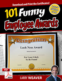 Funny Employee Awards