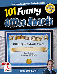 Funny Employee Awards - Simple Version