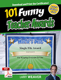 Fun Awards for Teachers