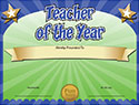 Teacher of the Year Award Template
