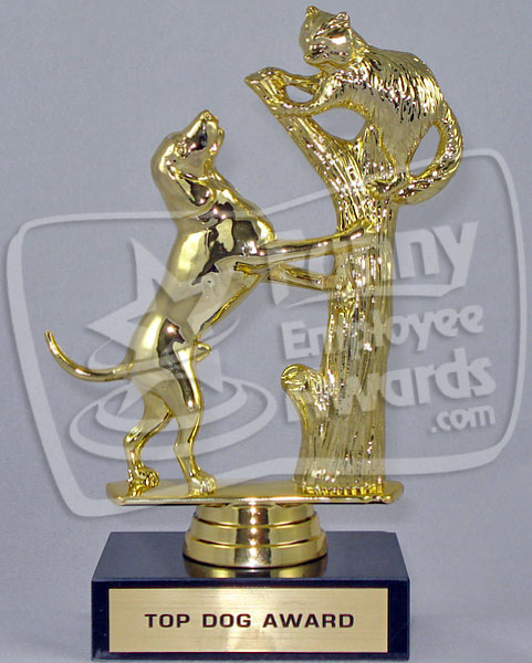 funny employee trophy