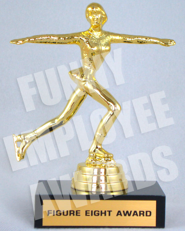 funny skating trophy