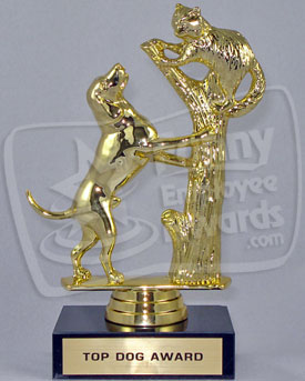 funny employee trophy
