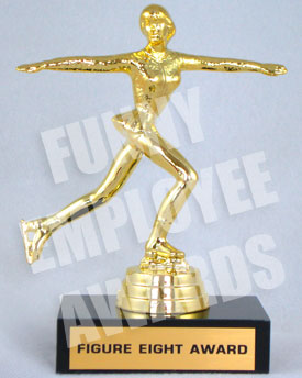 funny skating trophy