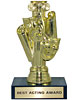 Best Acting Award Trophy